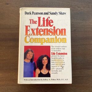 The Life Extension Companion by Durk Pearson and Sandy Shaw hardcover 044651277x